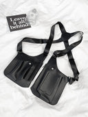 Cargo Hip-hop Vest Bag Retro Outdoor Fashion Chest Bag