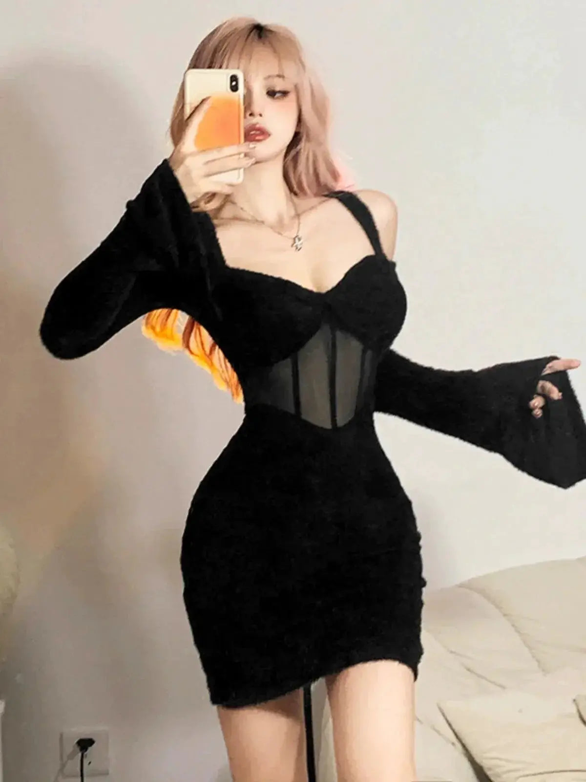 Weird Puss Fishbone Dress Street Chic Fashion Statement