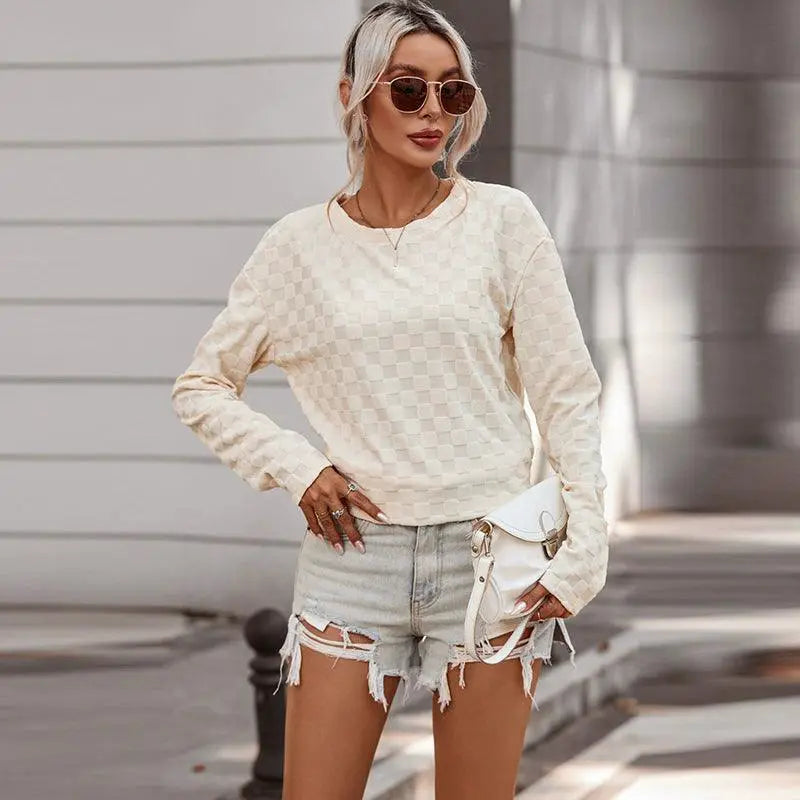 Fall And Winter Heattech Chiffon Shirt 2024 New Arrival