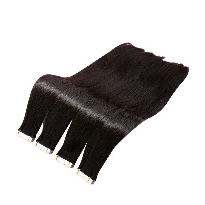Seamless Real Hair Extensions Long Straight 8D Band