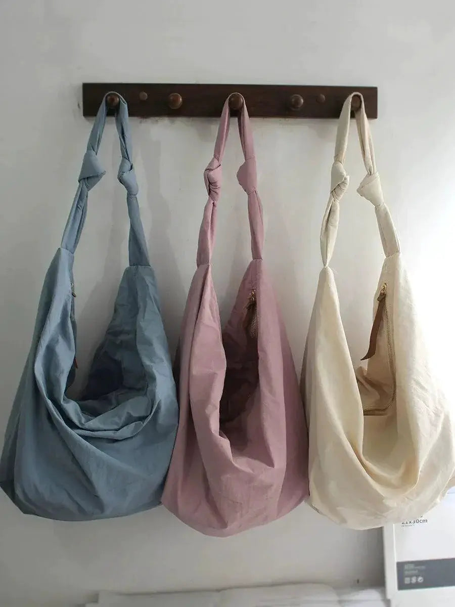 Autumn Vibe Water Dumpling Shoulder Bag Japanese Style Chic