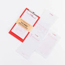 White Kraft Paper Splint Notepad Memo Note Series Mocard