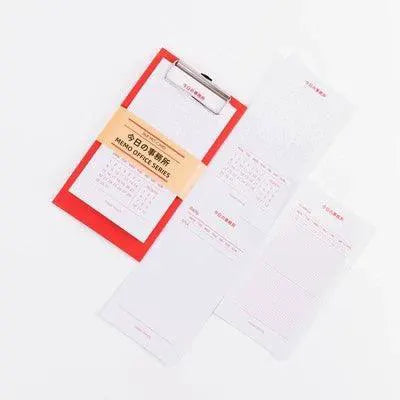 White Kraft Paper Splint Notepad Memo Note Series Mocard