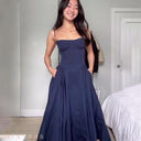 Sexy Tight Slim Wrap Hip Dress French Retro Long Dress