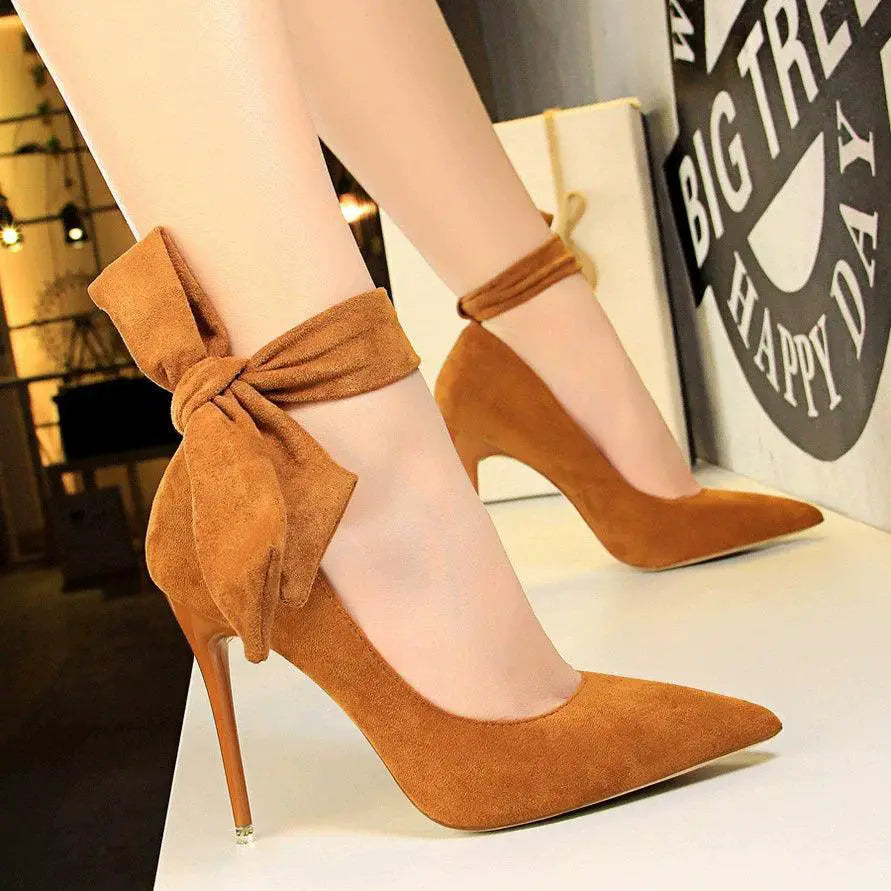 Lace Up Suede Flats For Stylish Summer Soirees And Events