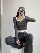 Retro Jazz Top Vintage Style Winter Blouse Street Fusion