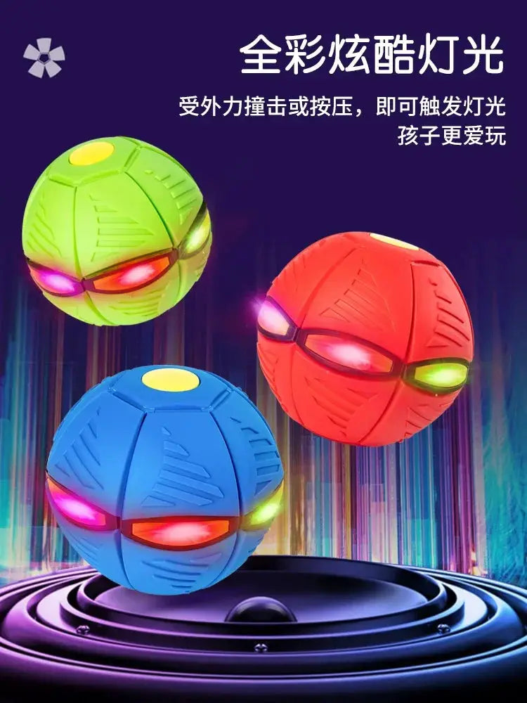 Elastic Stepping Ball Deformation Luminous Bouncy Ball - OurLum.com