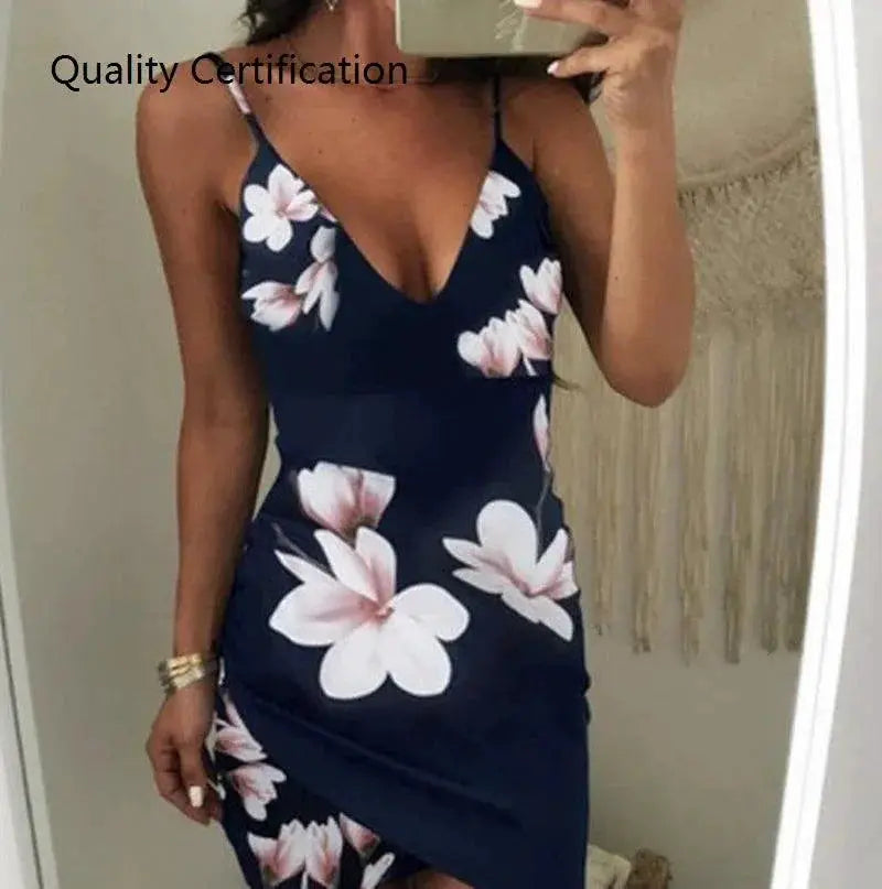 Floral Backless Dress For Spring Fashion Confidence Boost