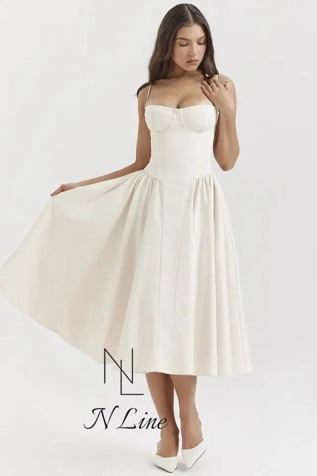 House of CB Fishbone Sundress 24 Fashion Direct Purchase - OurLum.com