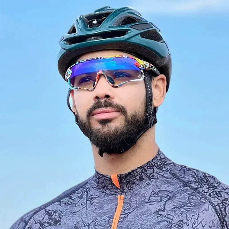 Scvcn Color Changing Glasses for Running and Biking