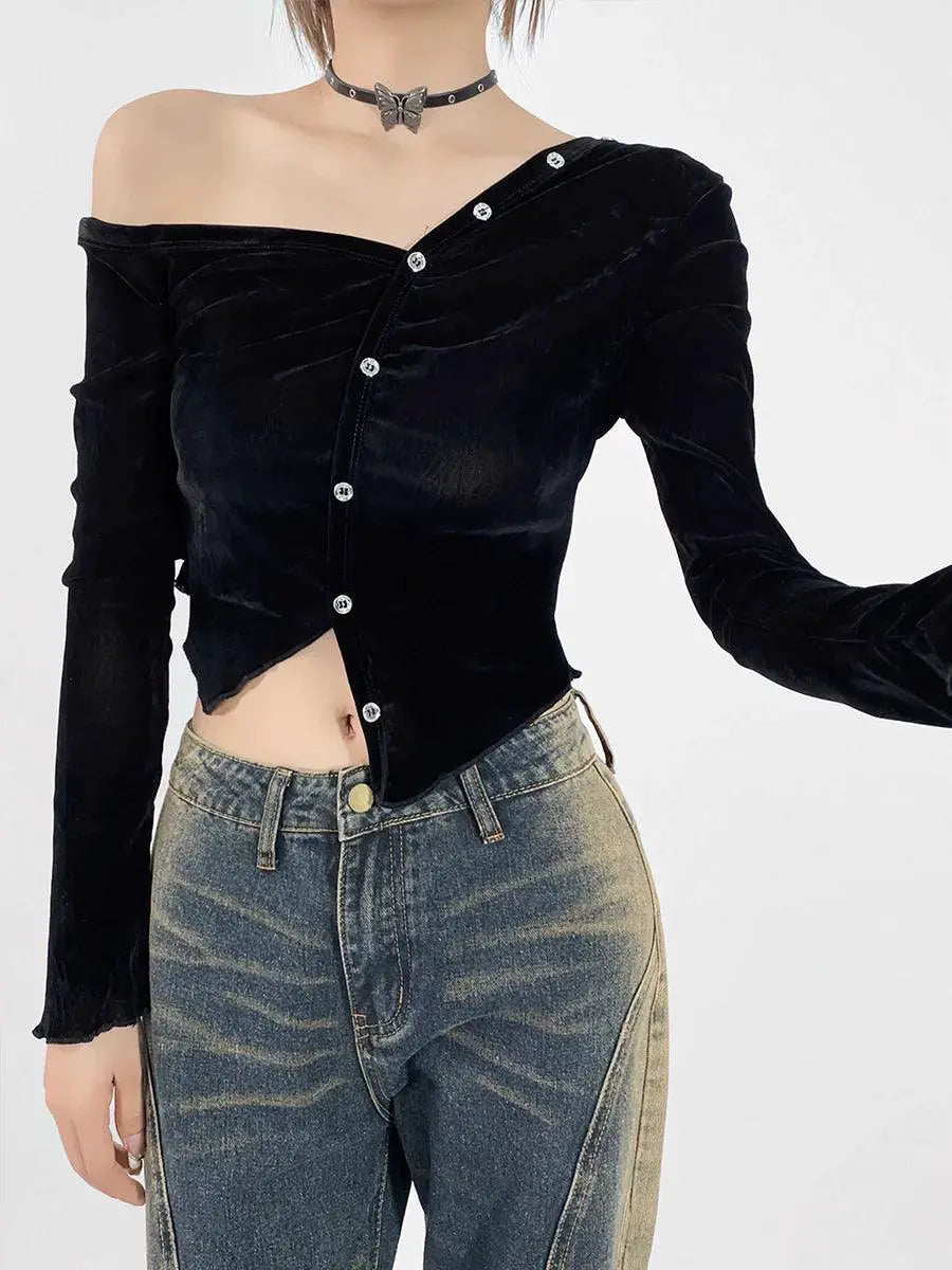 Off The Shoulder Pure Desire Tee Autumn Style Upgrade