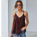 Summer Camisole Women Leopard Print Fashion Top Chic