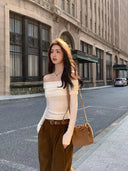 Warm Off Shoulder Sweater for Women