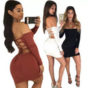Sleek Bandage Night Club Dress Turn Heads Shine Today