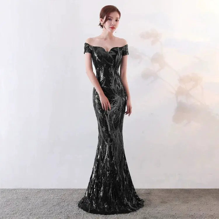 Flattering Evening Dress for Banquets — product view 8