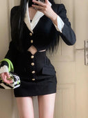 Wrinkle-Resistant Suit Jacket for Women