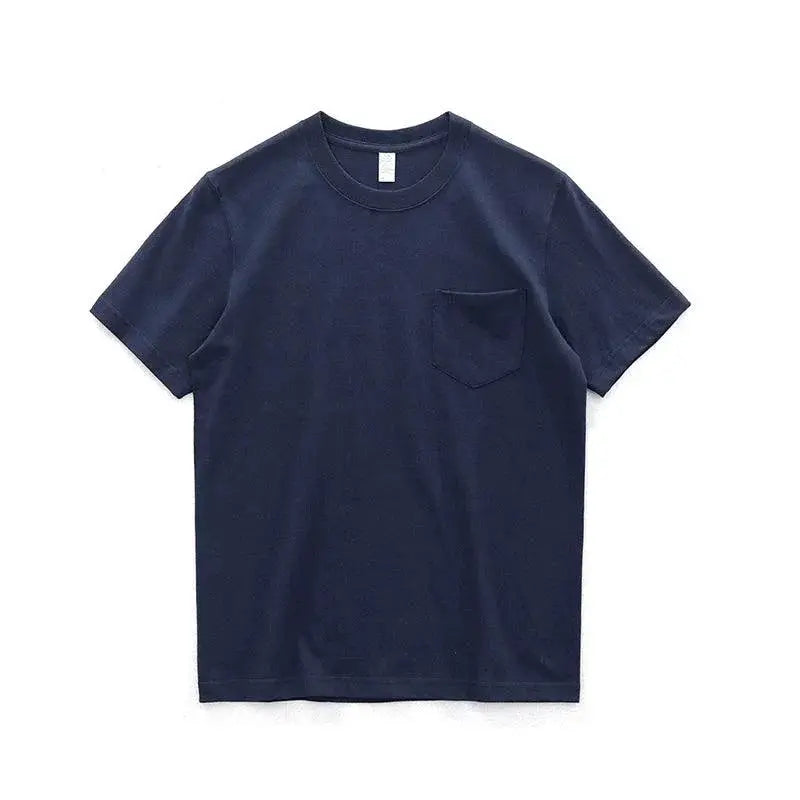 Workwear White Pocket Tee Durable Cotton — product view 17