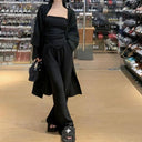 Early Spring Idle Style Cardigan Tube Top Versatile Essential