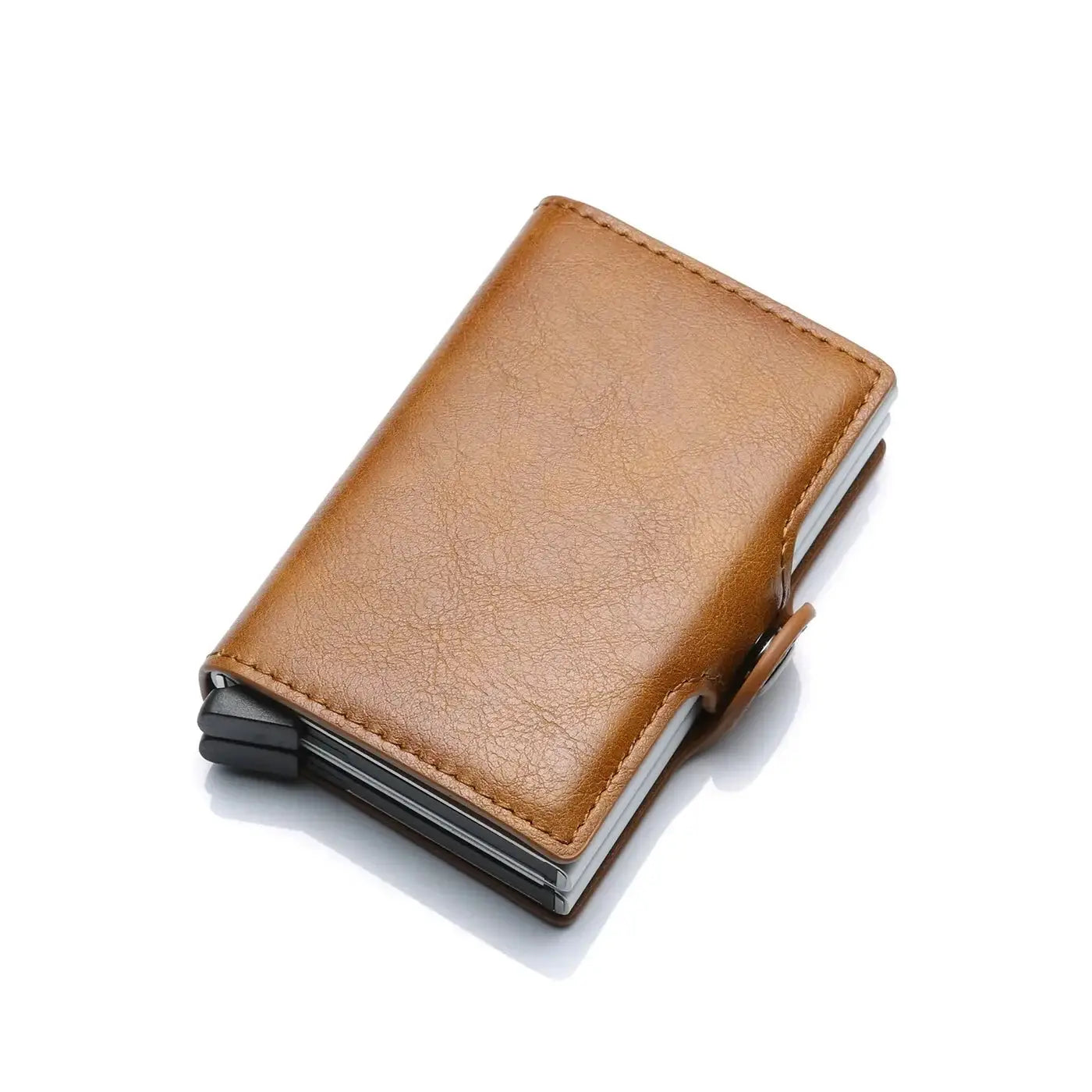 Automatic Pop Up High End Swiping Wallet Anti Theft