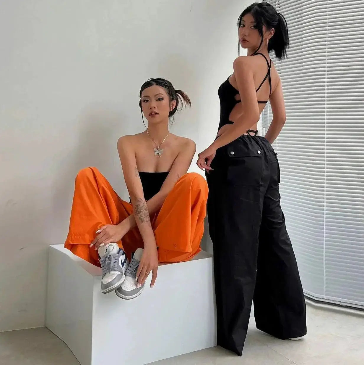 Oversized Wide Leg Pants Plus Size Trousers For Women