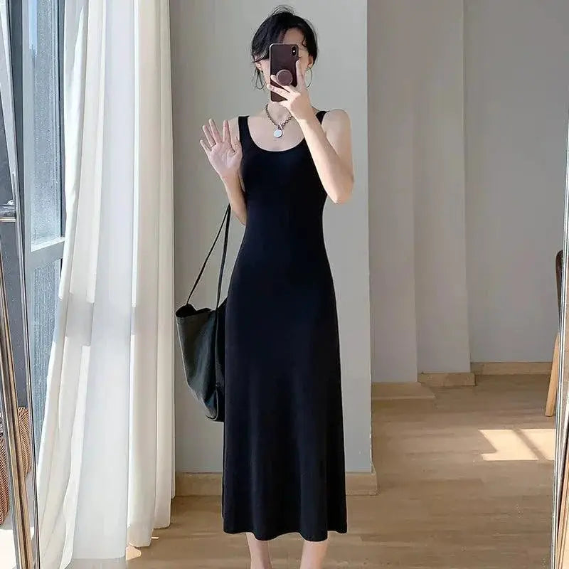 French Style Chic Dress Vest Summer Fashion Essential