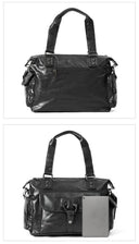 Leather Laptop Backpack for Work