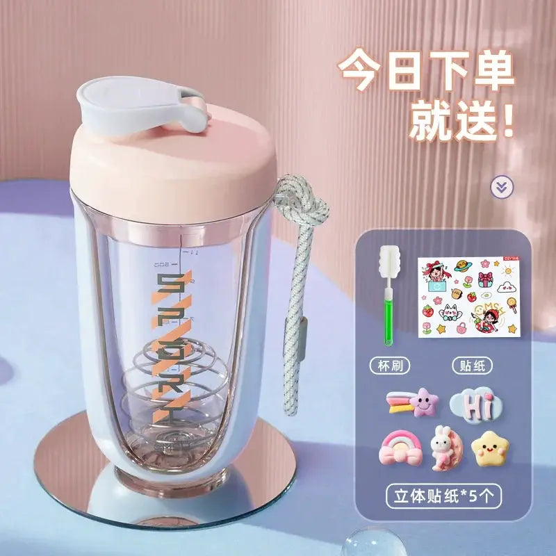 Cmsh Sports Fitness Milkshake Portable Shake Cup 501ML