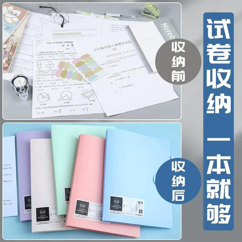 Mutual Trust Two In One A4 File Holder Large Capacity