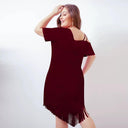 Lace Party Dress: Stylish Plus Size Summer Fashion Dress