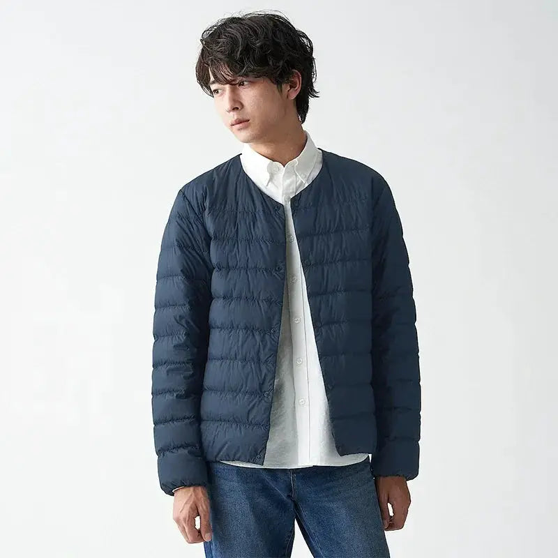 Lightweight Portable Short Down Jacket For Men Gift Idea