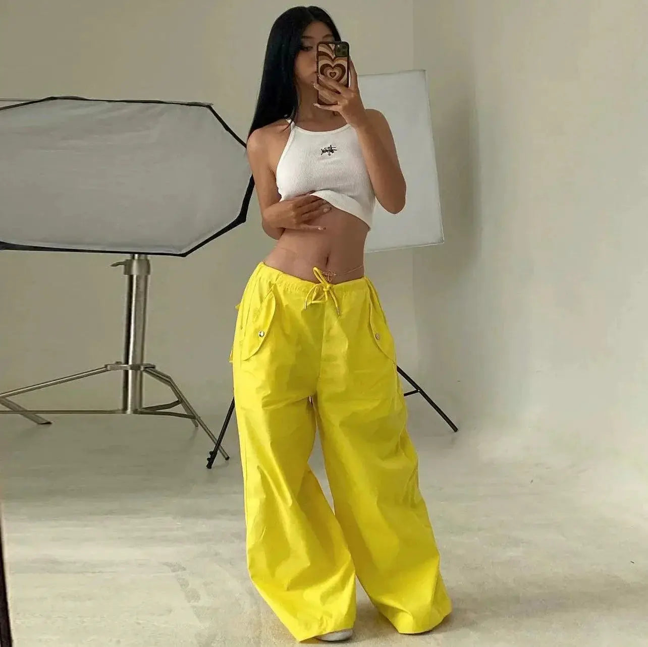 Oversized Wide Leg Pants Plus Size Trousers For Women