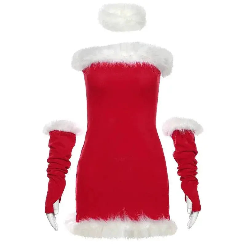 Sylcue Glamorous Elegant New Year Party Dress For Women