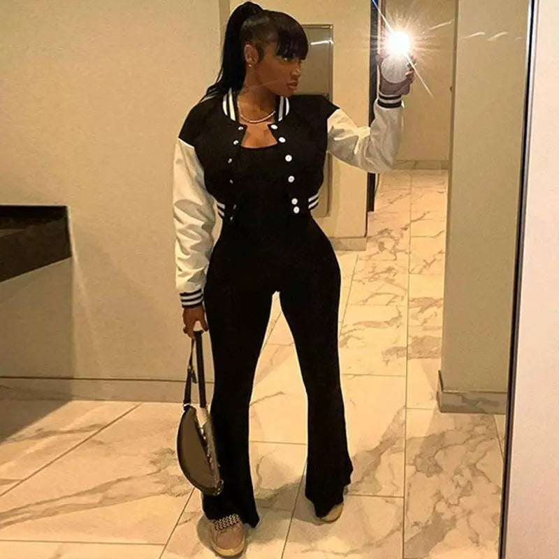 Urban Strappy High Waist Streetwear Pants City Fashion