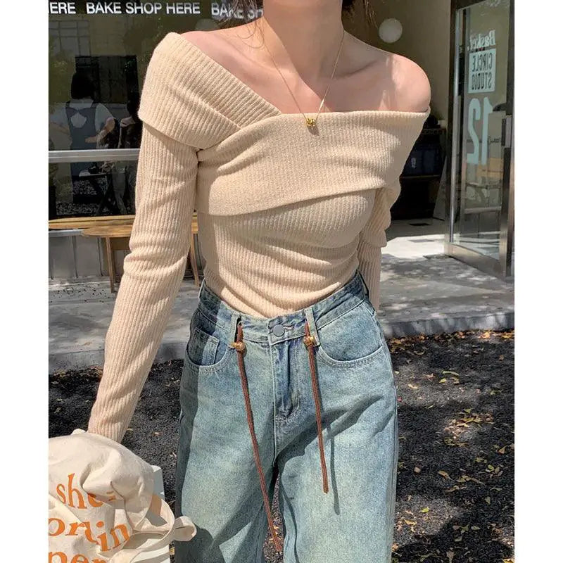 Off Shoulder Sweater - Women Style — product view 8
