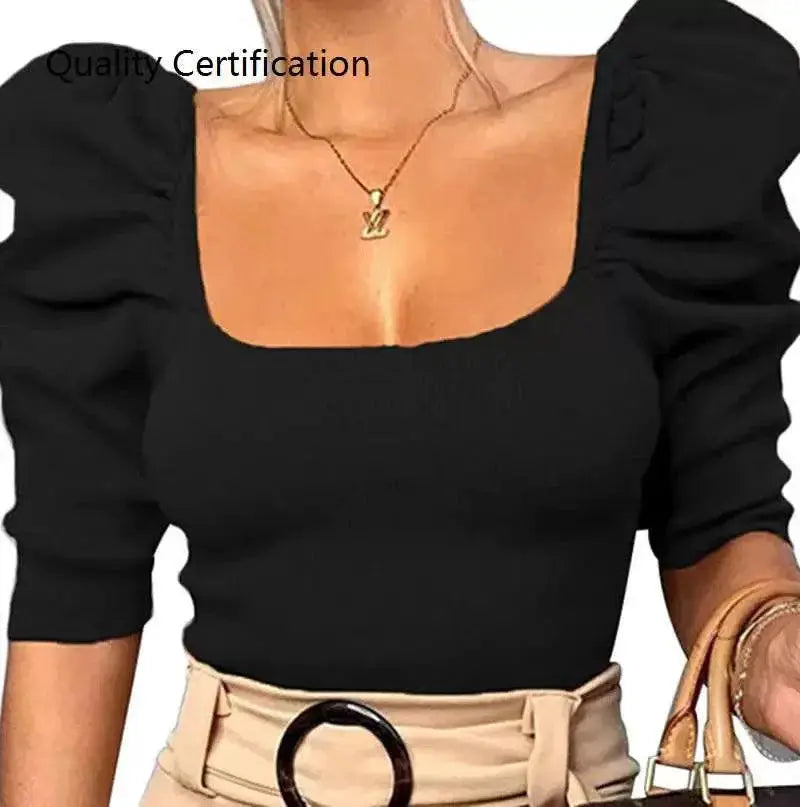 Solid Color Slim Fit Street Style Shirts Fall 2020 Clubwear