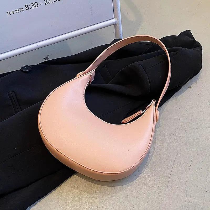 Winter Retro PU Shoulder Bag Minimalist Fashion Accessory