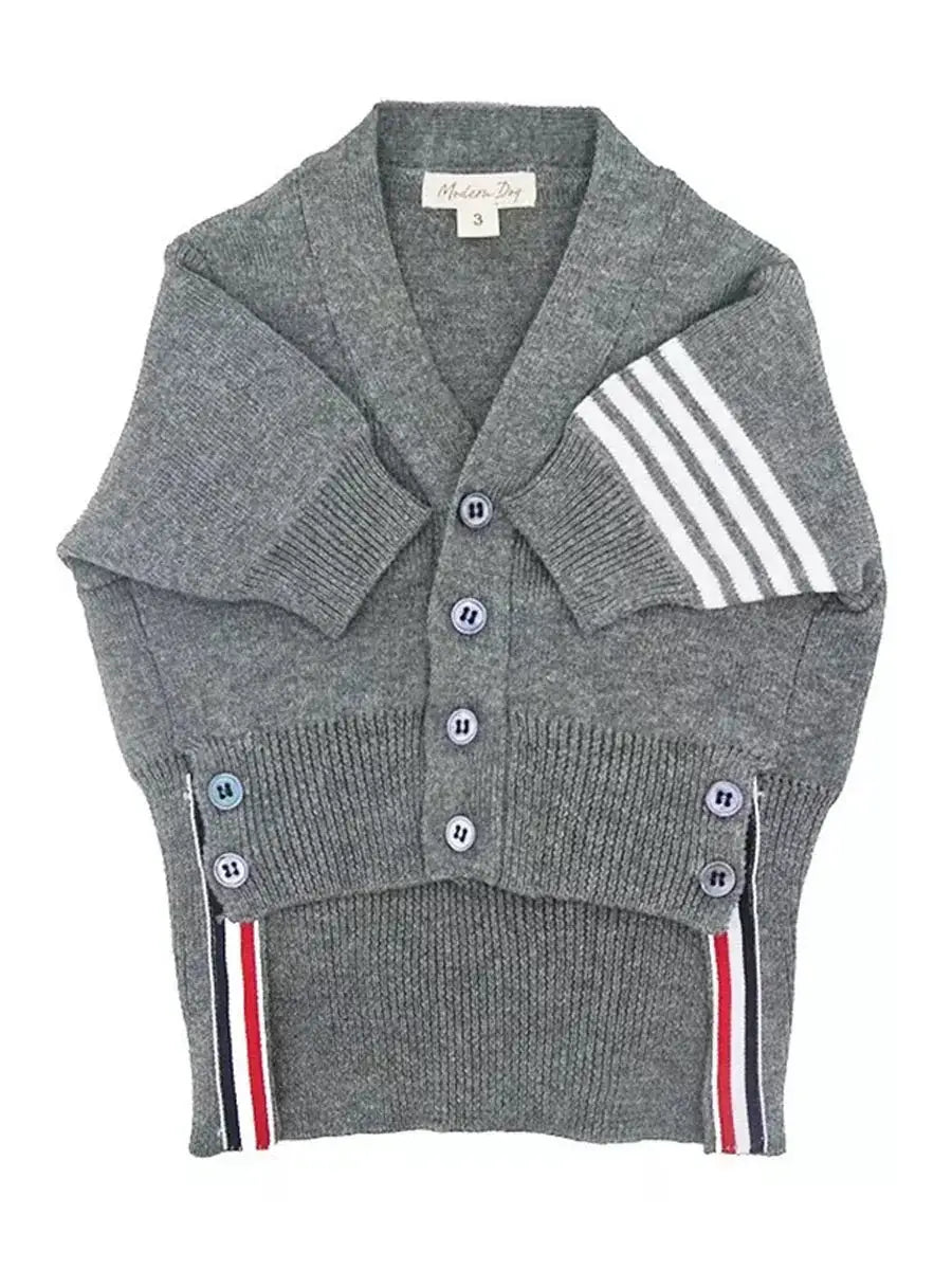TB Dog Clothes Pet Sweater Autumn Winter Cardigan Small Dogs