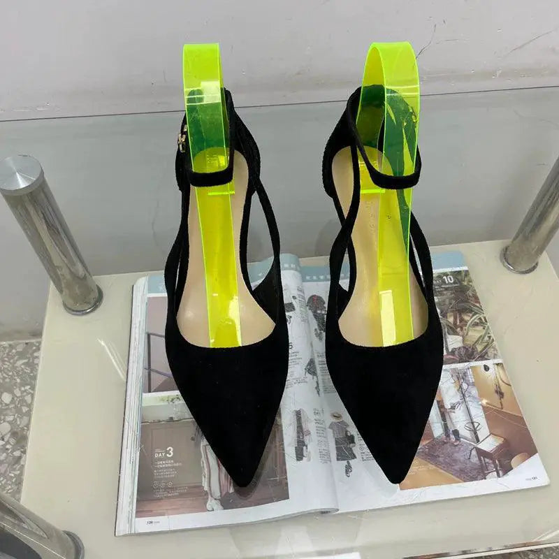 Nude Middle Heel Shoes For Elegant Women Comfort And Style
