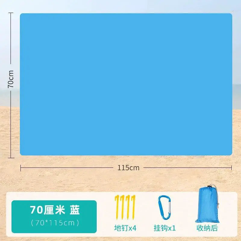 Ultra Light Pocket Beach Mat Foldable Outdoor Camping