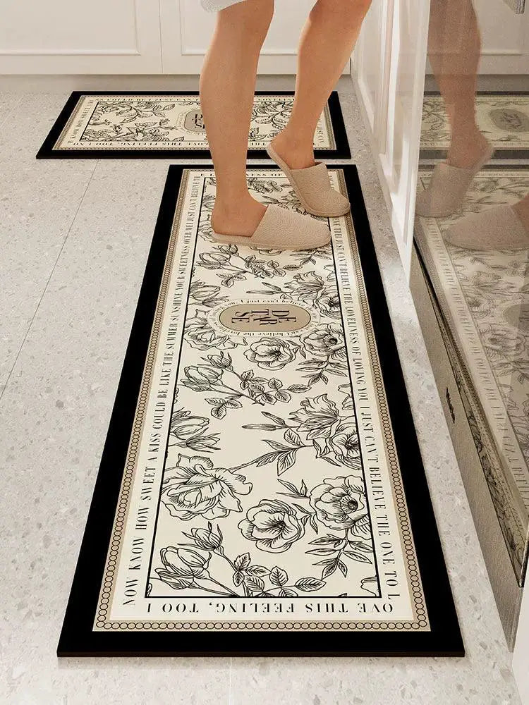 Classy Kitchen Floor Mat Absorbent Non Slip Moisture Proof