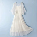 Breathable Silk Dress for Women Summer