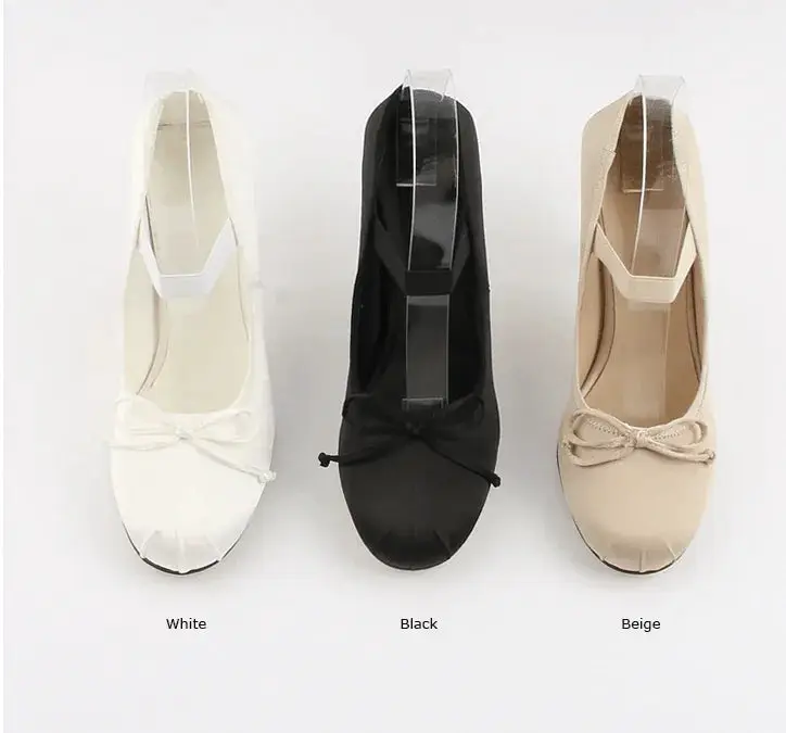 Yiling Satin Korean Style Womens Shoes Elegant Footwear Chic