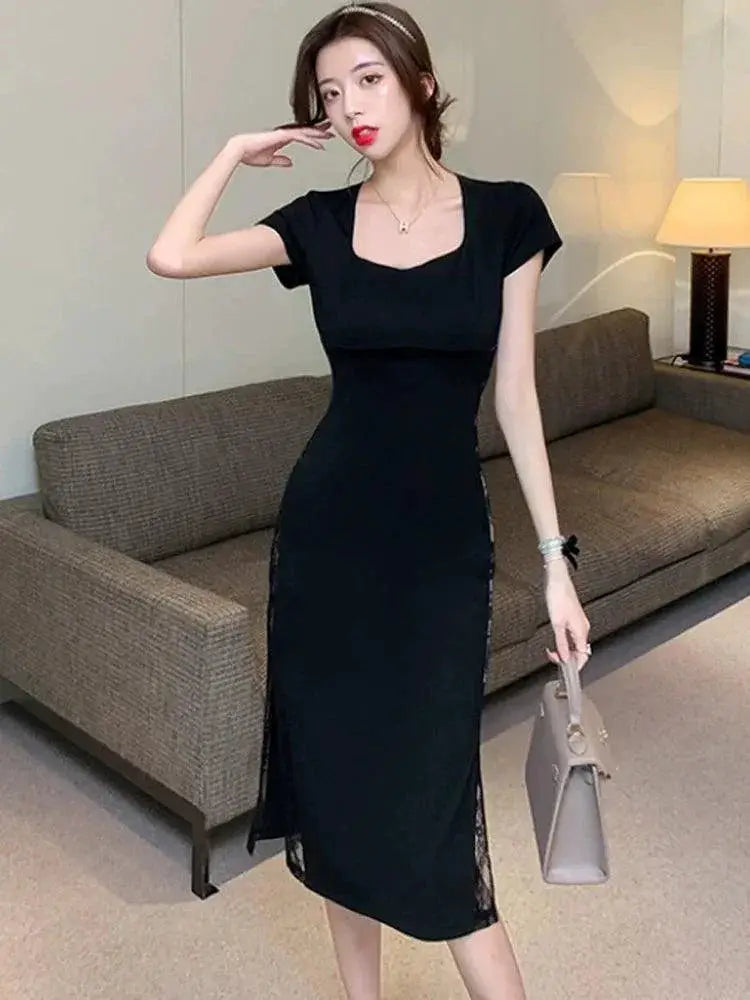 Elegant Lace Dress Korean Style Elegance And Sophistication