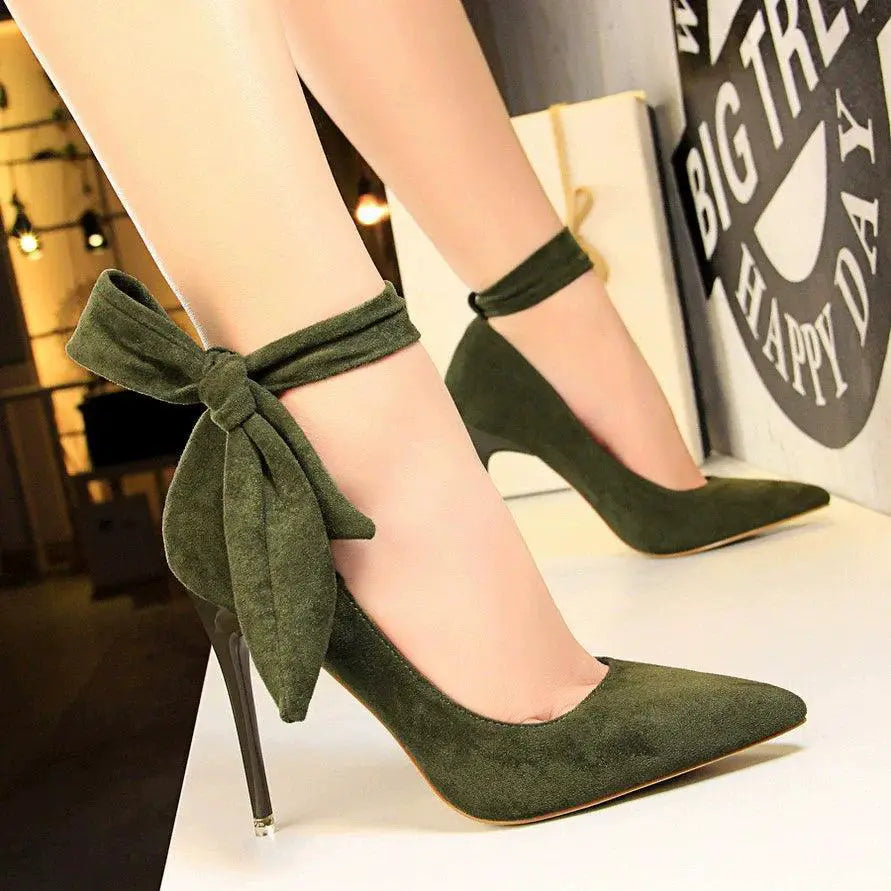 Lace Up Suede Flats For Stylish Summer Soirees And Events