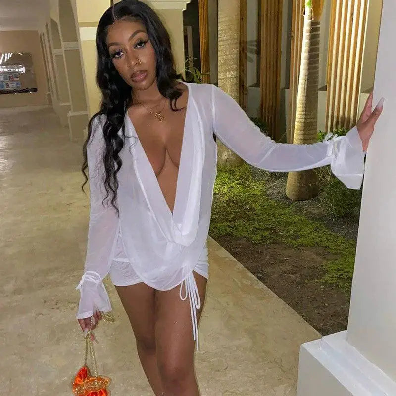 Daring Mesh Top Sultry Summer Style Statement for Women