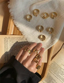 Personalized Gold Plated Ring for Her