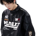 Lang's American Retro Leather Clothing Ins Racing Suit