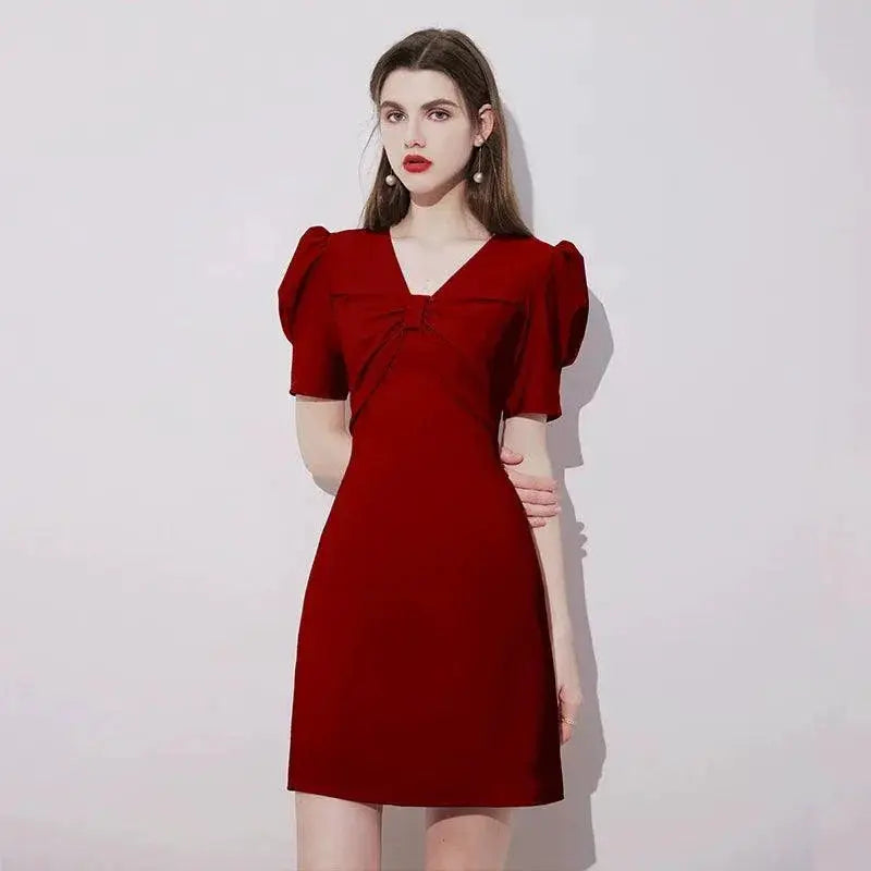 Short Elegant Bridal Gown Stylish Short Wedding Dress