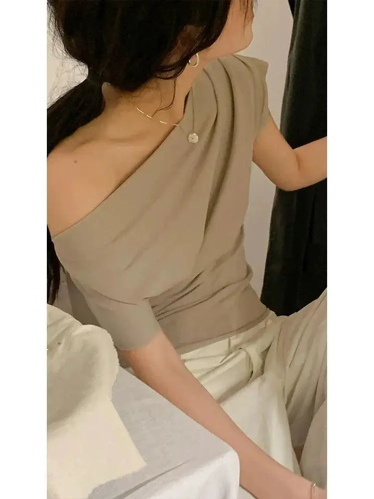 Love And Nancy Off Shoulder Designer Top Spring Fashion