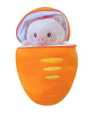 Strawberry Rabbit Doll Transformed Bed Pillow Cute Gift